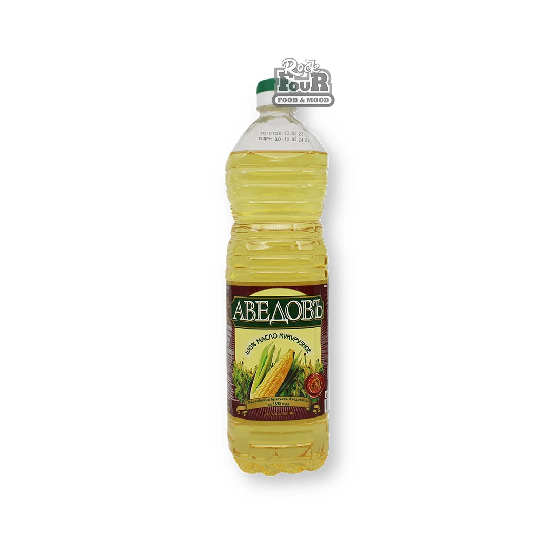 Corn oil "Avedov" 1l